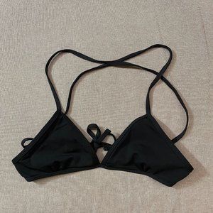 Jolyn Triangle Top - Black, Size L
